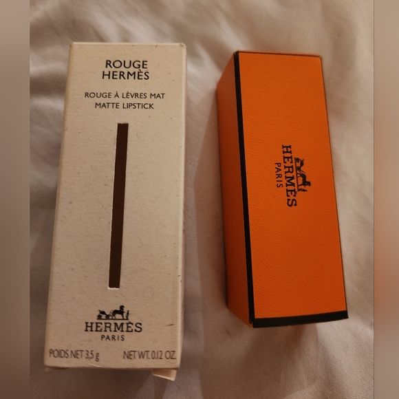 Hermes Rouge Exotique 26 Mat New in Box with (can you believe) a Dusty